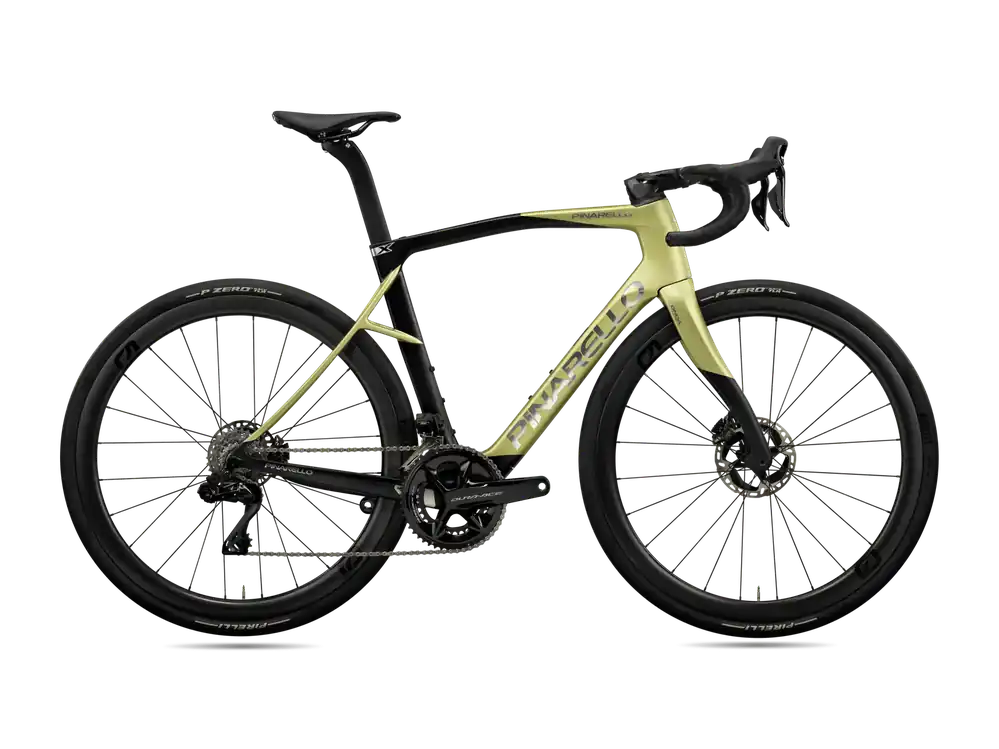 Pinarello X series - X9 SHIMANO Dura Ace Di2 2x12 DB 560 zlatá/černá Autentický