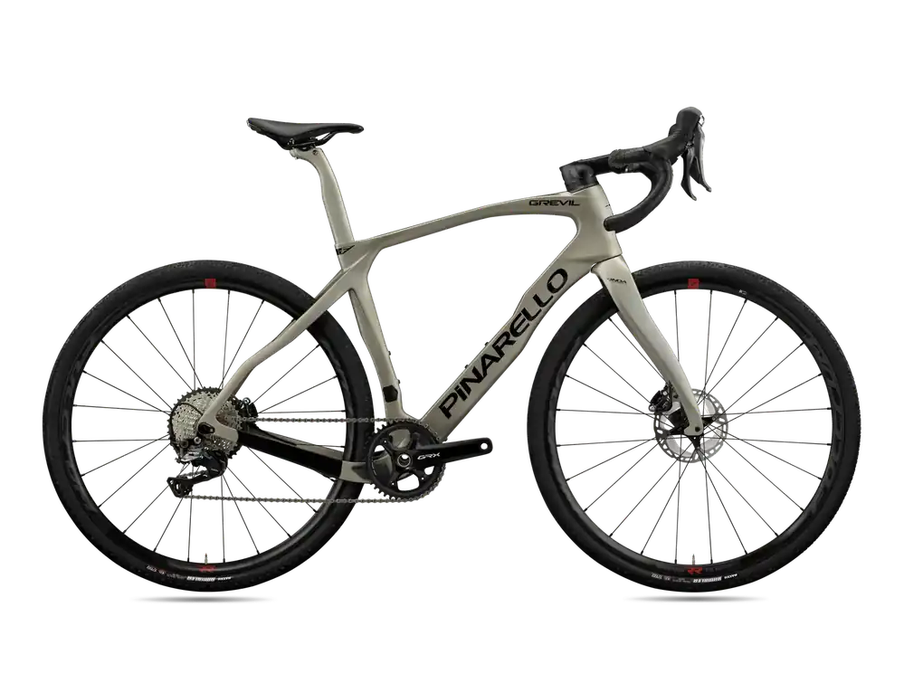 Cenový Hit Pinarello GREVIL F5 SHIMANO GRX610 1x12DB 600 šedá