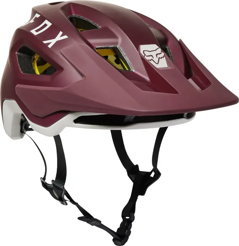 Fox Speedframe Helmet, Ce S vínová Finální Výprodej
