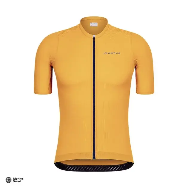 Víkendová Akce Isadore Debut Merino Air Jersey S oranžová
