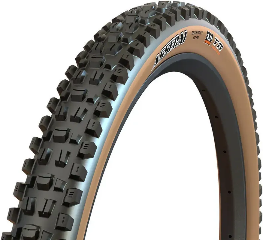 Cenově Výhodný MAXXIS PLÁŠŤ ASSEGAI 29X2.50WT KEVLAR EXO/TR/TANWALL černá/hnědá
