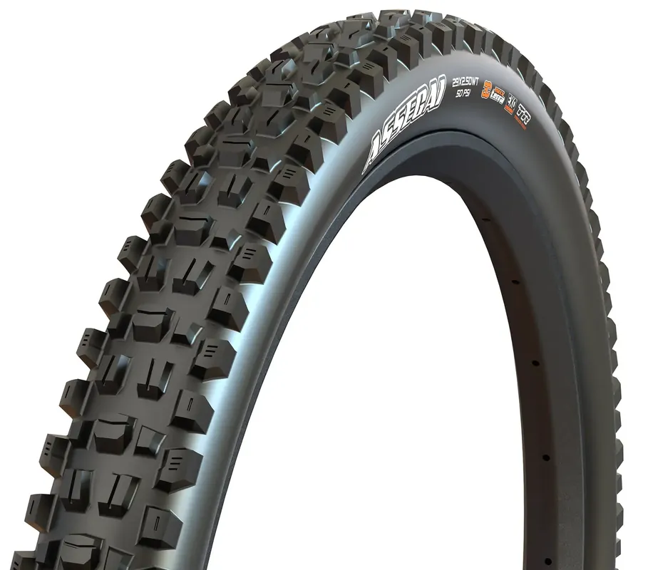 Dokud Zásoby Vydrží MAXXIS PLÁŠŤ ASSEGAI 29X2.50WT DRÁT BIKEPARK/DH/TR černá