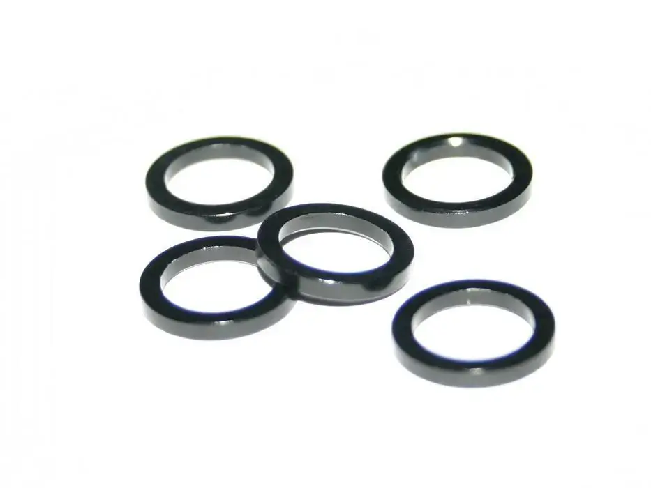 Nízká Cena Náhradní díly SRAM CHAINRING NUT SPACER KIT 5 2MM BLACK