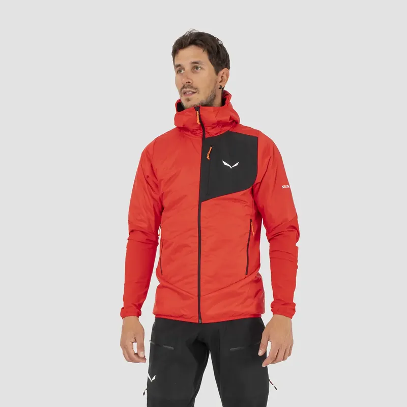 Akce Salewa Ortles Hyb Twr Jacket M 54/XXL červená/černá