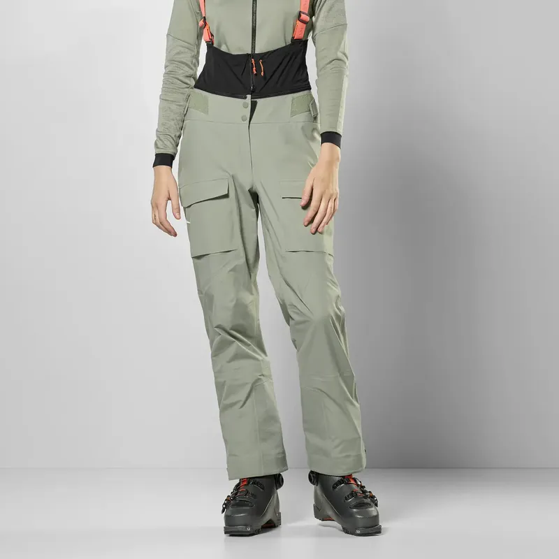 Pouze Dnes Salewa Sella Free 3L PTX Pants W 46/40 zelená