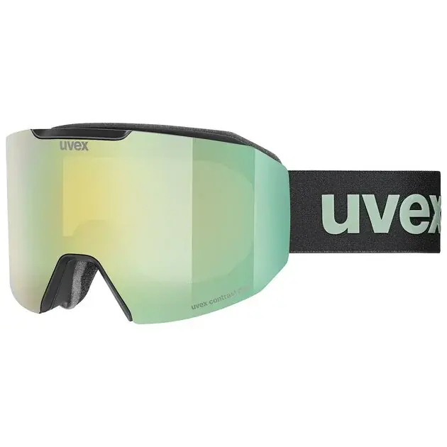 UVEX Lyžařské brýle EVIDNT ATTRACT small UNI černá/zelená Vysoce Kvalitní