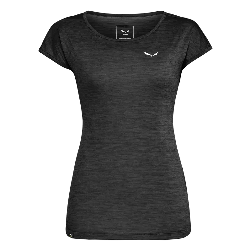 Salewa Puez Melange Dry T-shirt W 52/46 černá Ihned K Objednání