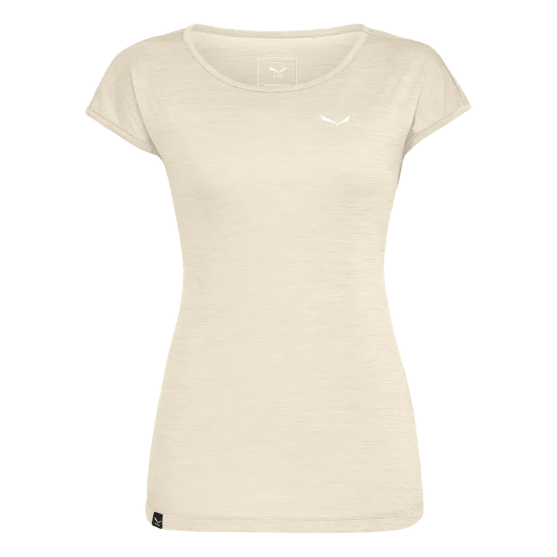 Salewa Puez Melange Dry T-shirt W 42/36 béžová Nová Kolekce