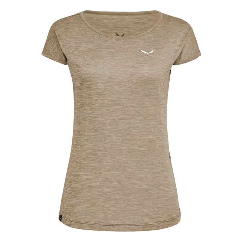 Salewa Puez Melange Dry T-shirt W 42/36 hnědá Cenový Hit