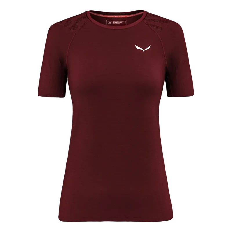 Nejlepší Volba Salewa Cristallo Warm Amr W T-Srt. 40/34 tmavě červená
