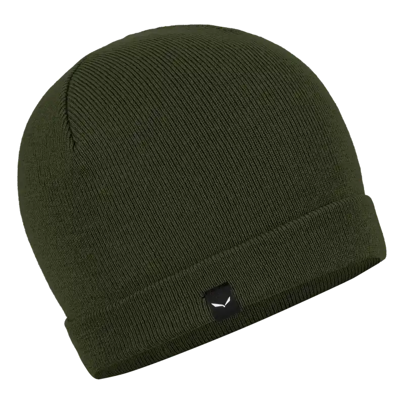 Salewa PUEZ MERINO BEANIE UNI zelená Sezónní Sleva