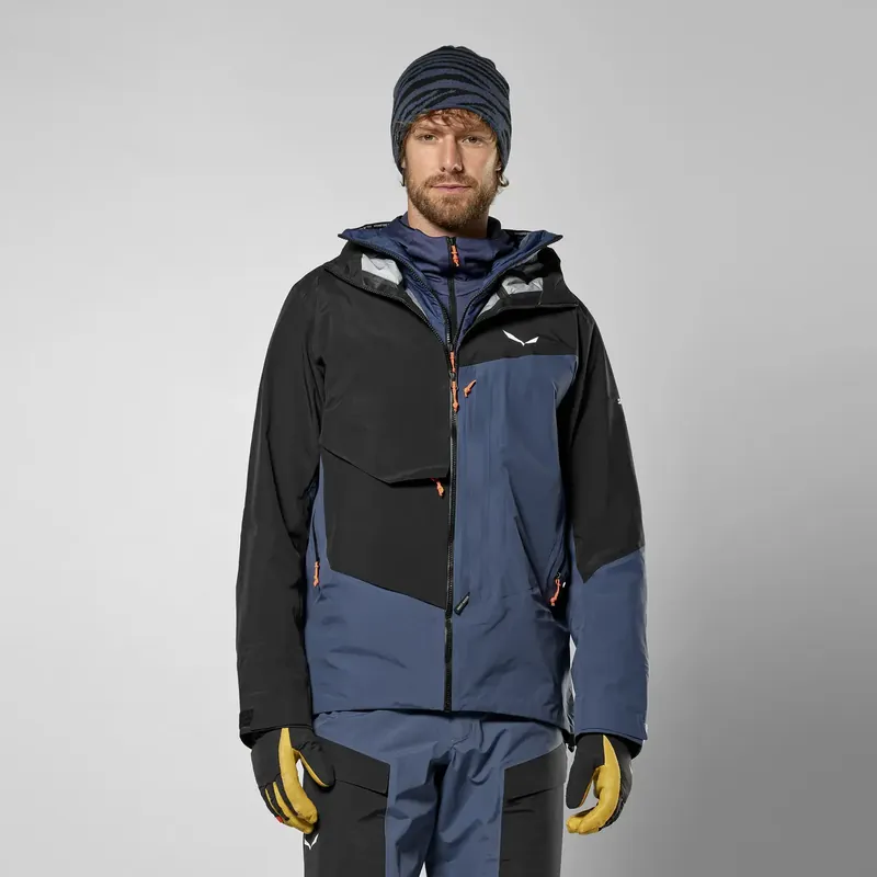 Vrácení Zdarma Salewa SELLA FREE 3L PTX JKT M 48/M černá/modrá