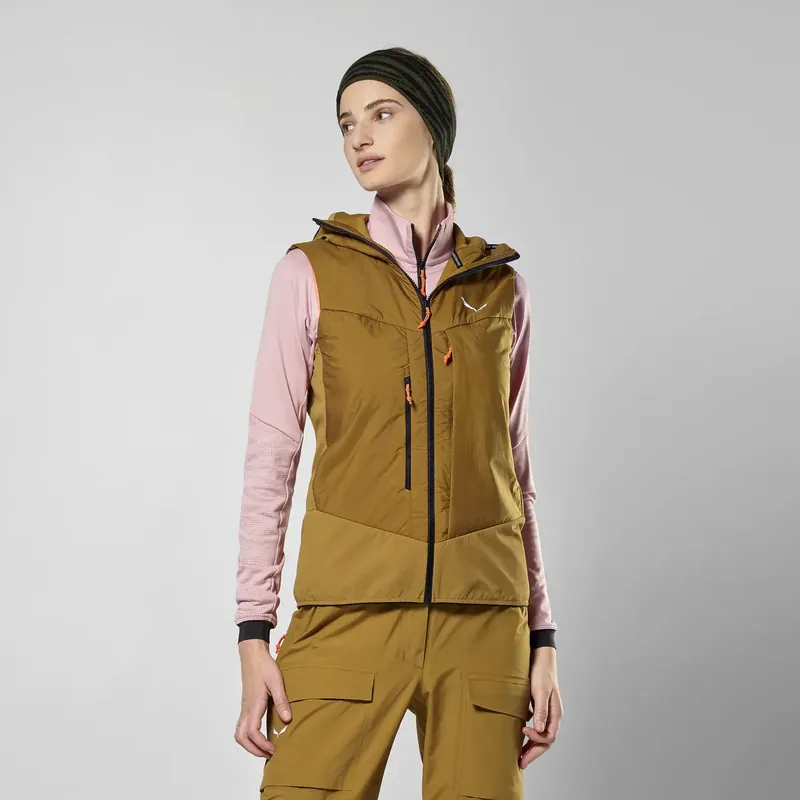 Akce Salewa SELLA DST/TWR HYB VEST W 38/32 hnědá