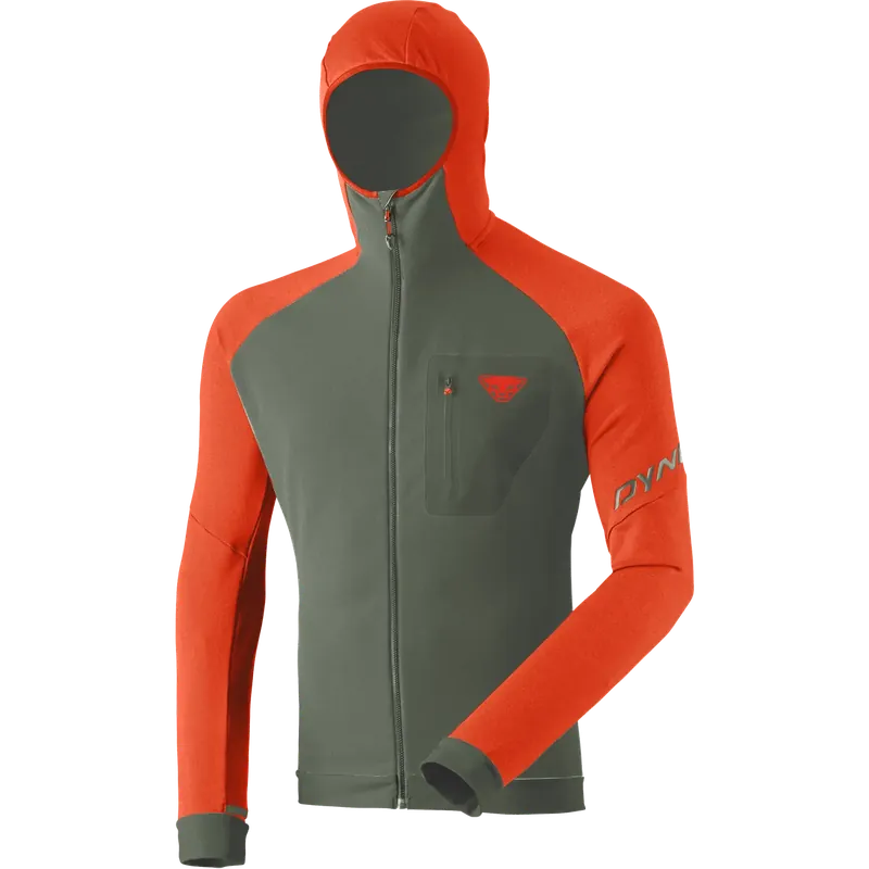 Vrácení Zdarma Dynafit Radical Polartec® Hooded Jacket 54/2X oranžová/zelená