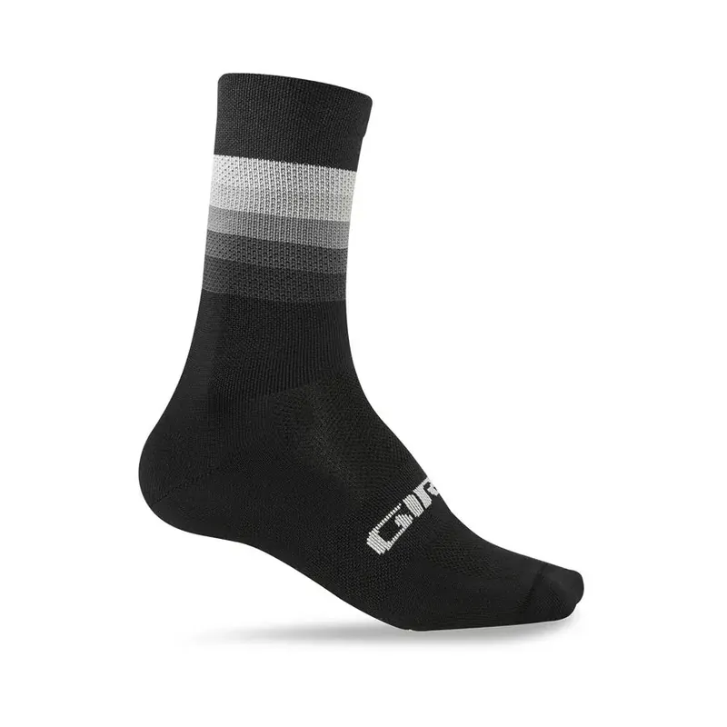 GIRO Comp Racer (High Rise, Heatwave) ponožky M černá/šedá Cenově Výhodný
