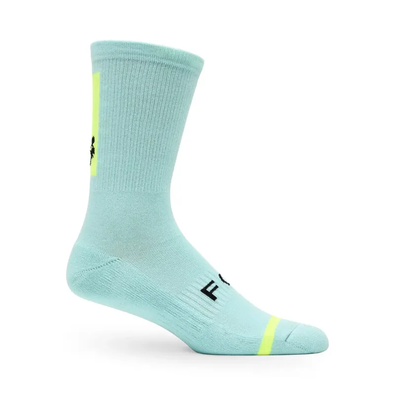 Fox cyklo ponožky 8" Defend Sock S/M modrá Cenově Výhodný