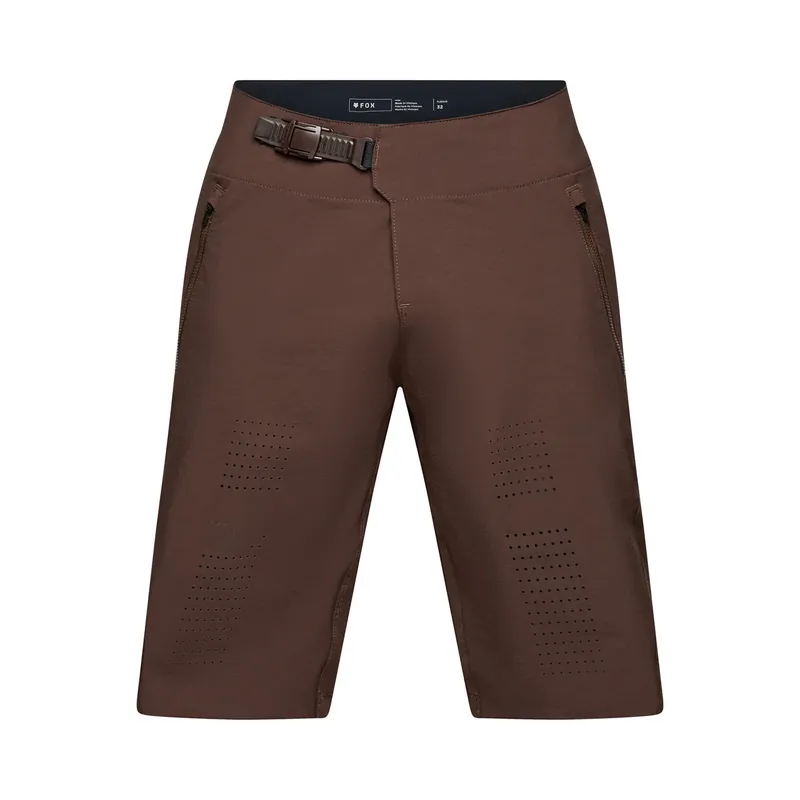 Fox pánské cyklo šortky Flexair Short W/ Liner 36 hnědá Vysoce Kvalitní