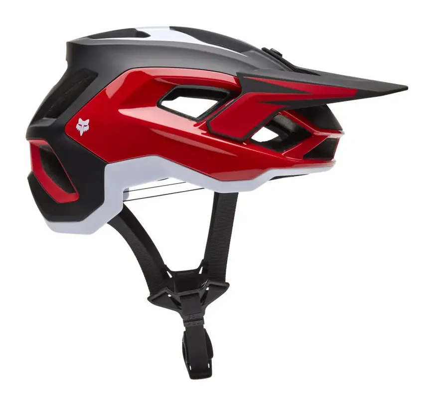 Fox cyklo přilba Speedframe Pro Defy Ce S červená Zlevněný
