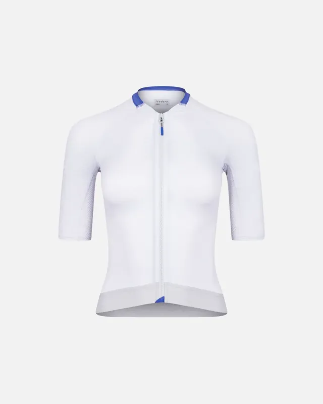 Isadore Alternative Jersey W XS bílá/modrá Vysoce Kvalitní