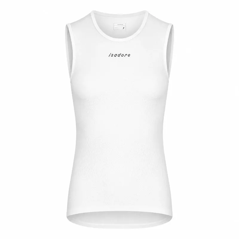 Omezená Nabídka Isadore Light Sleeveless Baselayer M bílá