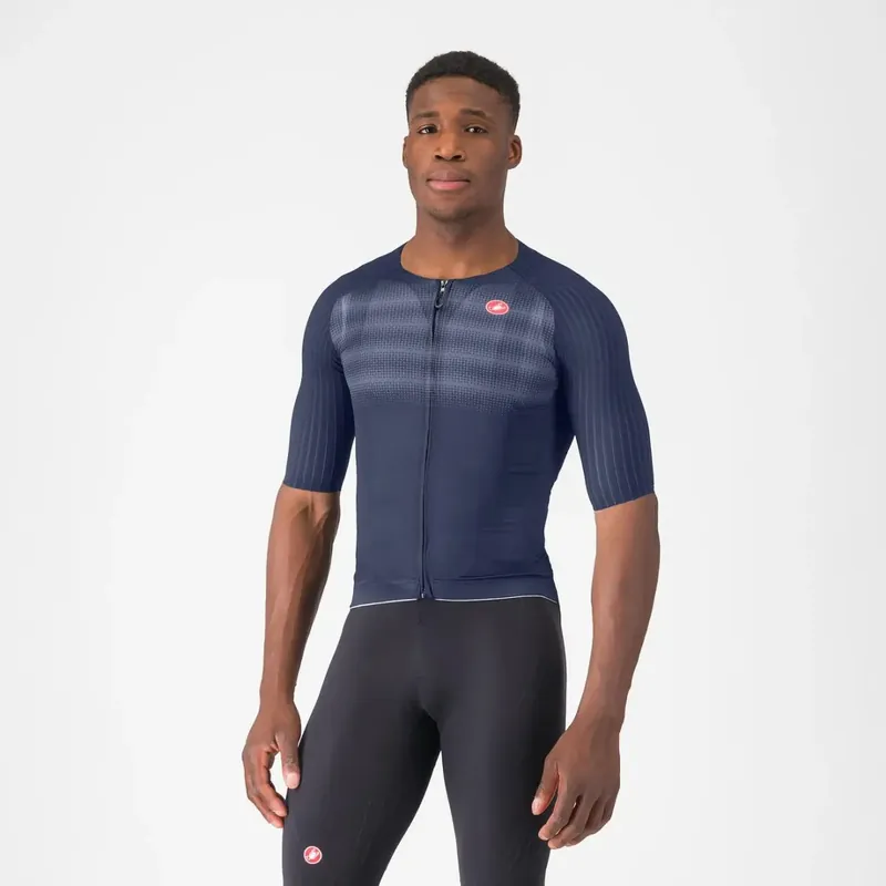 Dokud Zásoby Vydrží Castelli dres Aero Race 8S XL modrá