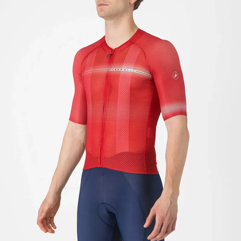Sleva Castelli dres Climber‘s A/C XL červená