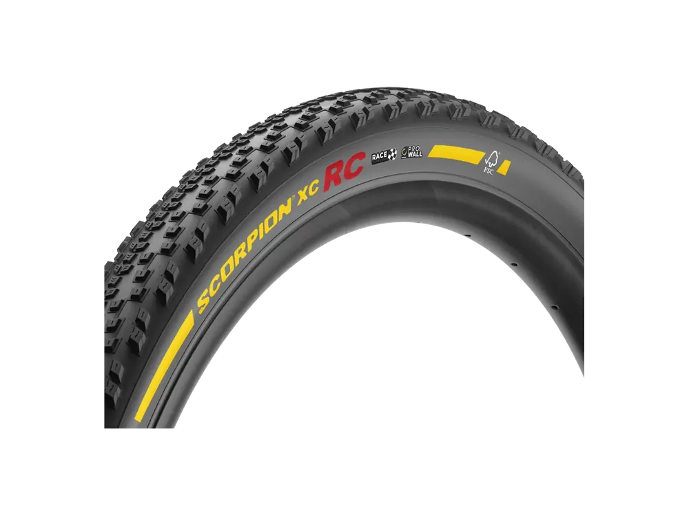 Novinka Pirelli XC plášť Scorpion Race RC MTB - 29" x 2.4" 2.4" černá/žlutá