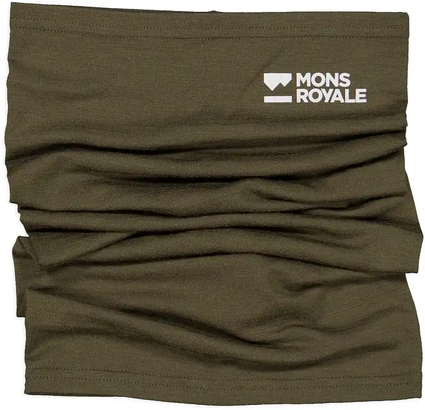 Výhodná Nabídka Mons Royale Merino nákrčník DAILY DOSE MERINO FLEX 200 UNI zelená