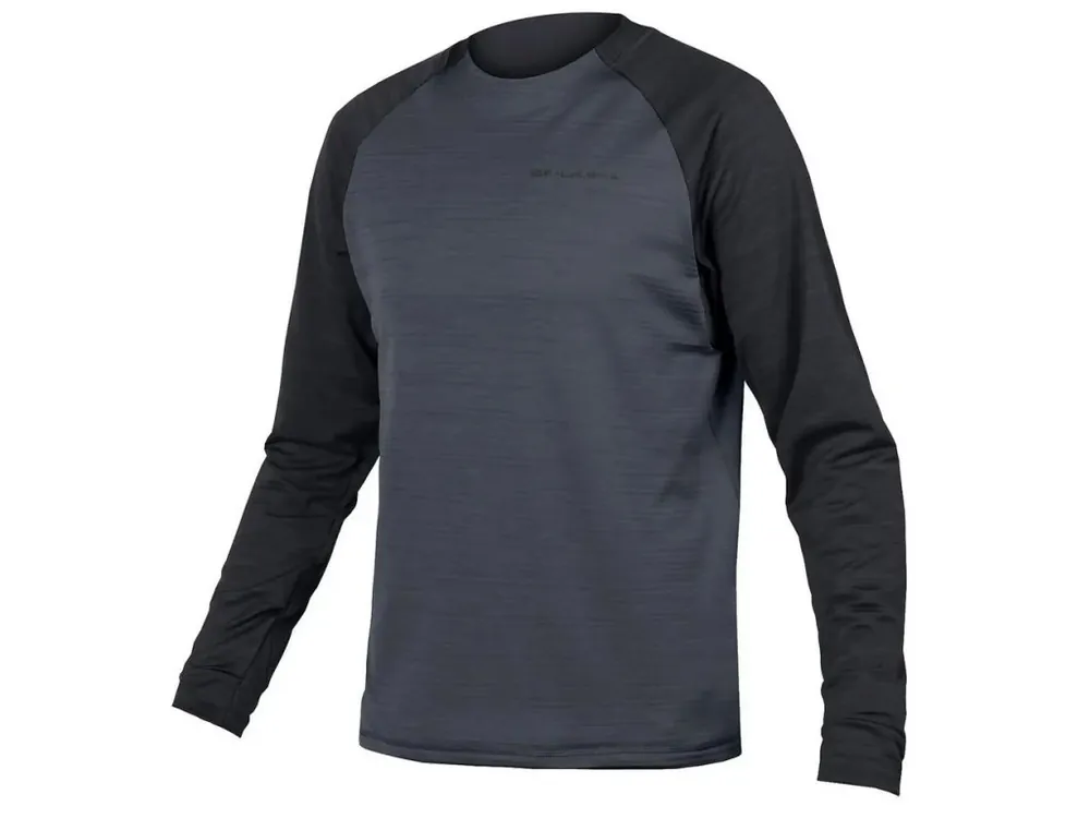 Rychlé Dodání Cyklistický dres Endura SingleTrack Fleece s dlouhým rukávem