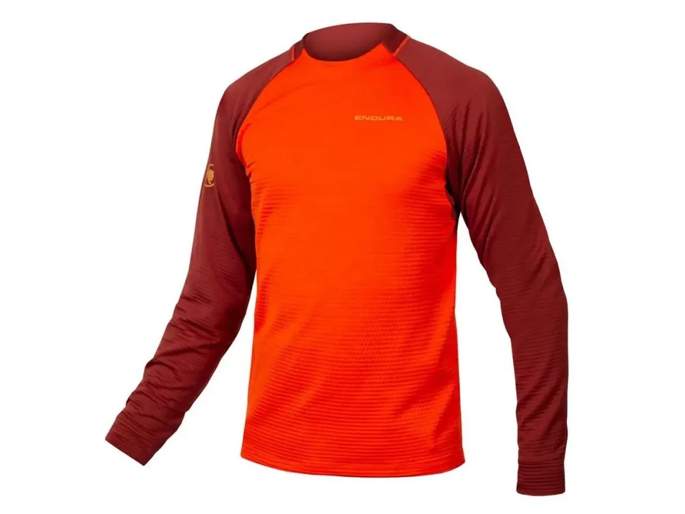 Super Cena Cyklistický dres Endura SingleTrack Fleece s dlouhým rukávem