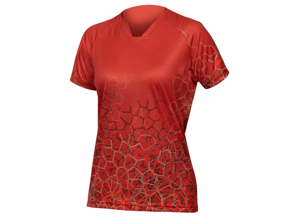 Pouze Dnes Cyklistický dres Endura SingleTrack Print T LTD