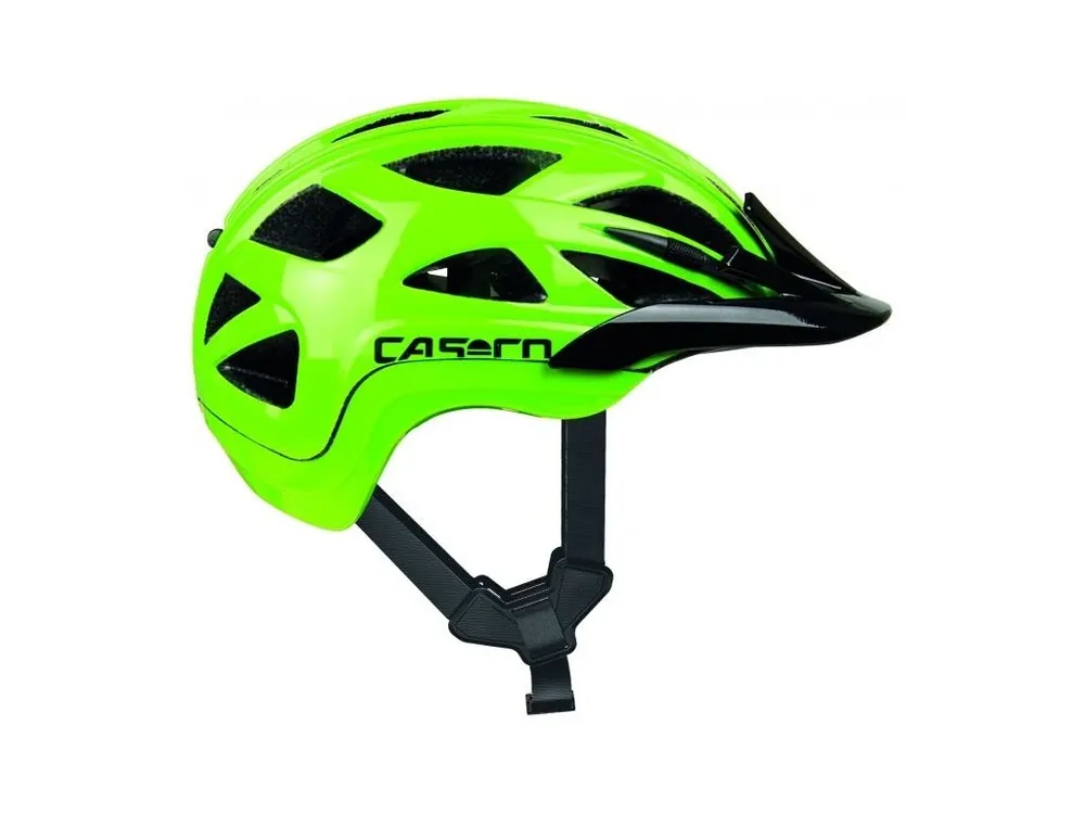 Časově Omezené Cyklistická přilba Casco ACTIV 2 Junior Green