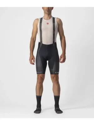 Cyklistické kraťasy Castelli Free Aero RC Pro Dark Gray/White Novinka