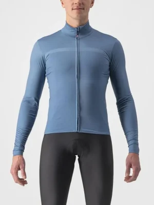 Cyklistický dres Castelli Pro Thermal Mid Oblíbený