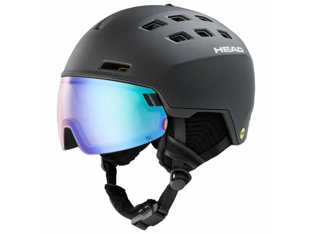 Lyžařská helma Head RADAR 5K PHOTO MIPS black Originální