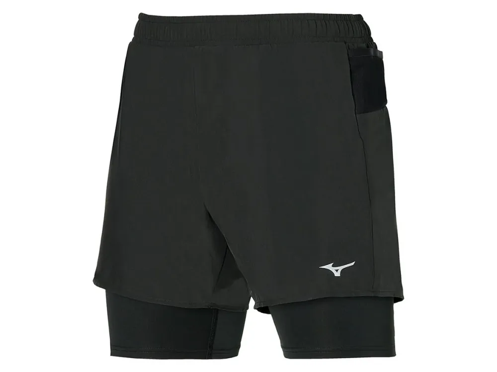 Šortky Mizuno ER 5.5 Short 2in1 J2GBA05509 Značkový