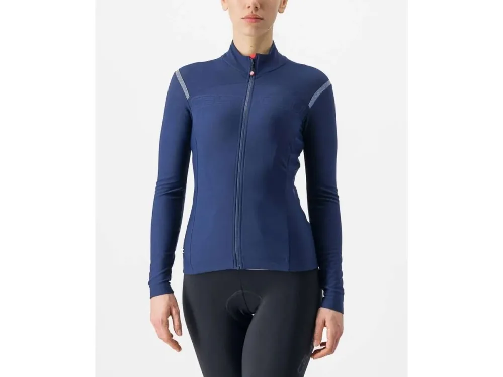 Značkový Cyklistický dres s dlouhým rukávem Castelli Tutto Nano Ros