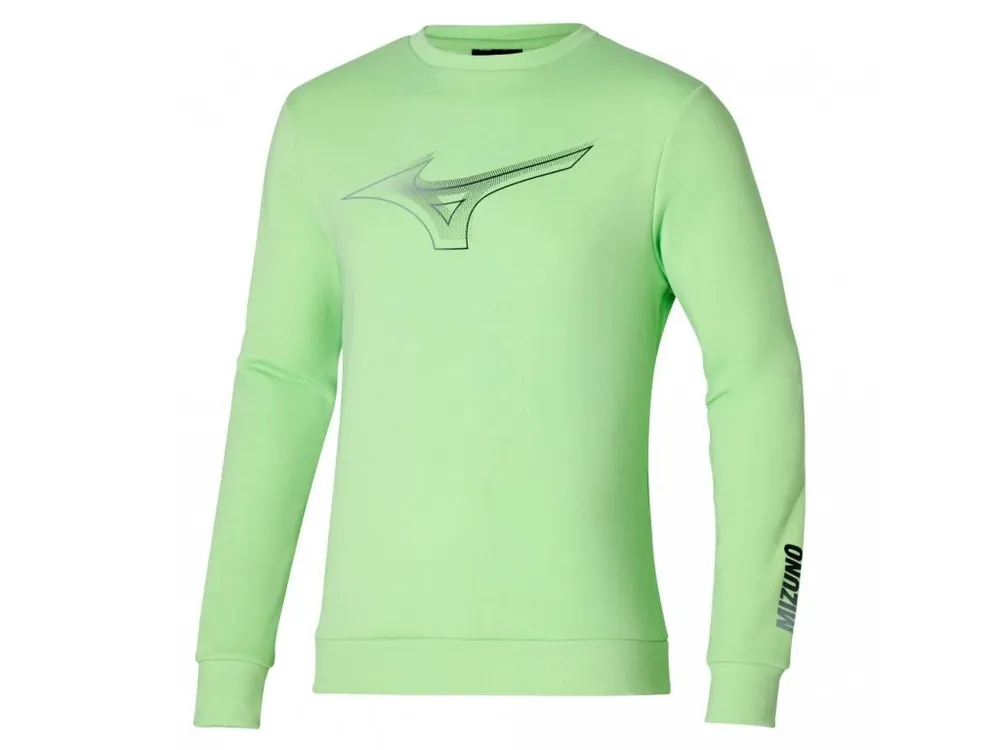 Mikina Mizuno Release Crew Sweat K2GCA50333 Levný