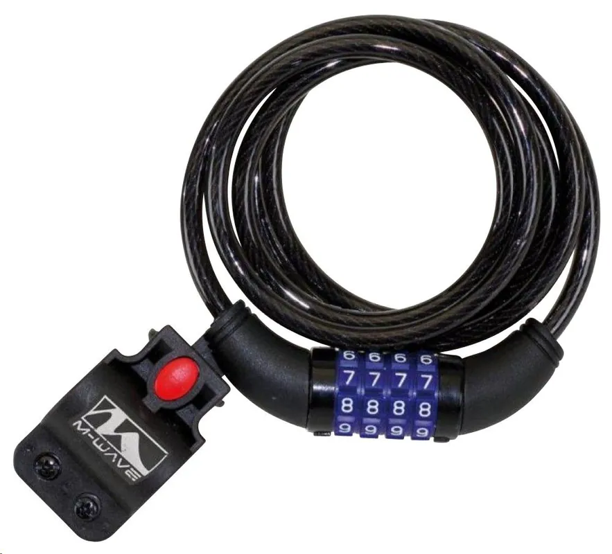 Cenově Výhodný M-Wave DS 8.15 Spirálový kabelový zámek