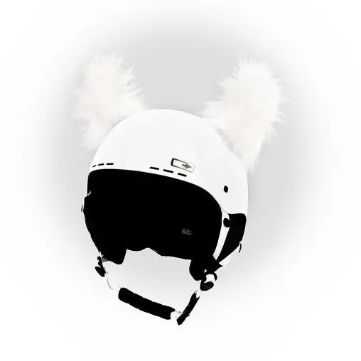 Nejlepší Volba Crazy Uši na helmu yeti sz bílý