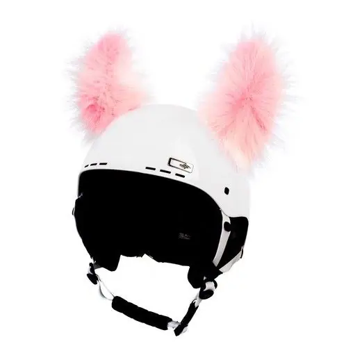 Crazy Uši na helmu yeti sz růžový Levný