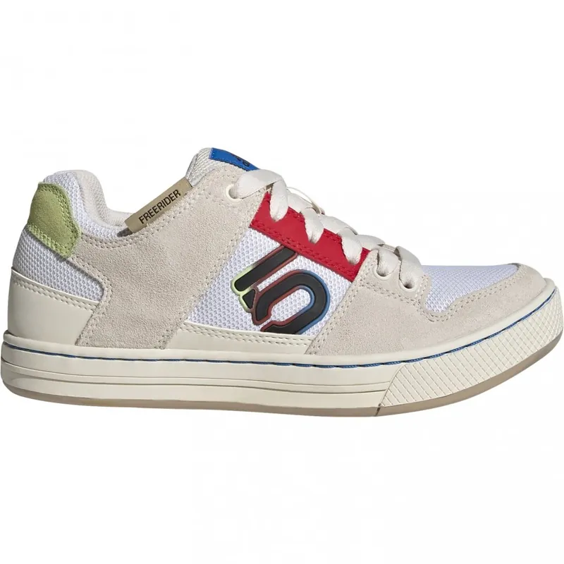 Cyklistická obuv Five Ten Freerider W White Pulse Lime Levný