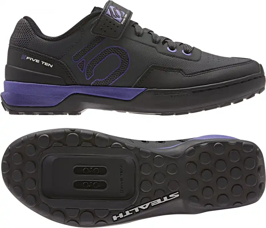Ověřený Cyklistické tretry Five Ten Kestrel SPD dámská Black Purple - Velikost EU 38 (2018)