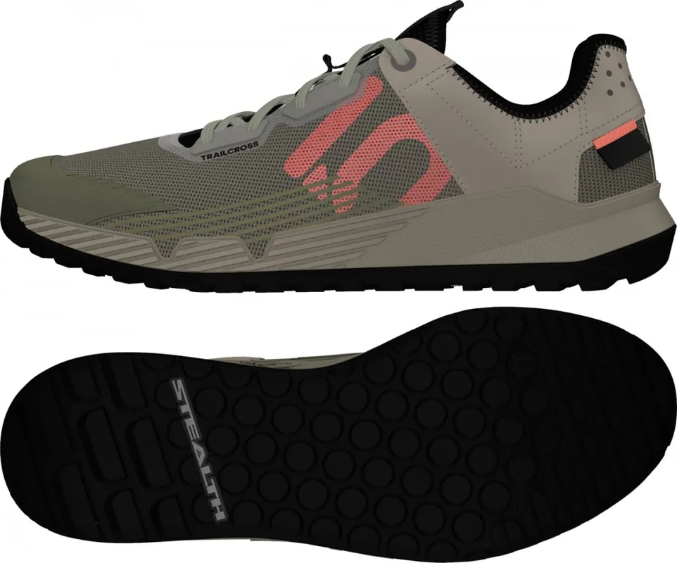 Cyklistické boty dámské Five Ten Trailcross LT WMNS Black Green Black - Velikost EU 38 Nejprodávanější