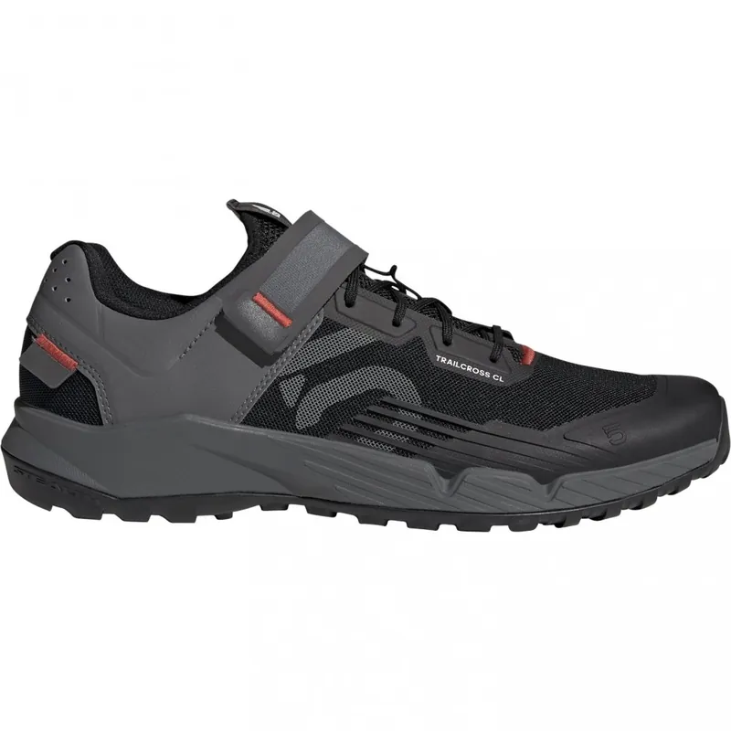 Autentický Cyklistické boty Five Ten Trailcross Clip-in SPD Core Black Red