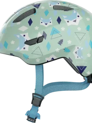 Dětská cyklistická helma Abus Smiley 3.0 Green Nordic - zelená - Velikost M 50 - 55 cm obvod hlavy Pouze Dnes