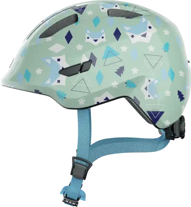 Dětská cyklistická helma Abus Smiley 3.0 Green Nordic - zelená - Velikost M 50 - 55 cm obvod hlavy Pouze Dnes
