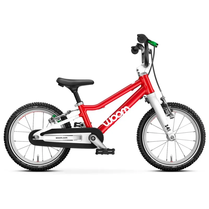 Dětské kolo Woom GO 2 barva Red Sleva