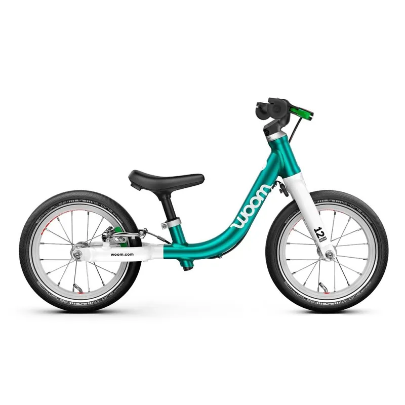 Dětské odrážedlo Woom GO 1 barva Metallic Turquoise Akce