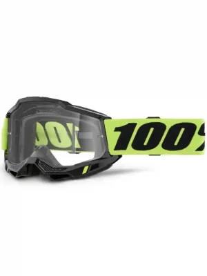 Dětské sjezdové brýle 100% Accuri Junior Clear Lens - Yellow Bezpečná Platba
